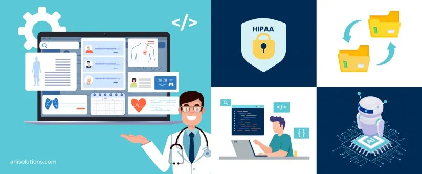 Article cover: Modern EHR Software Development Guide for 2026: Trends, Standards & Key Decisions