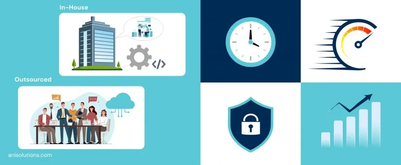 Article cover: In-House vs Outsourced EHR Development: How to Choose