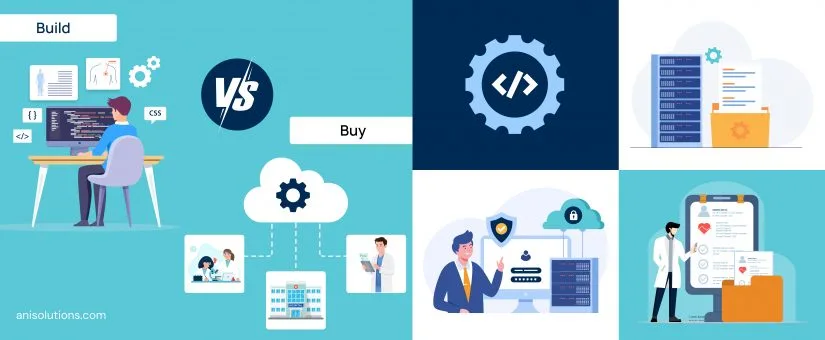Article cover: Build or Buy: Custom EHR Integration Engine vs Middleware Platform?