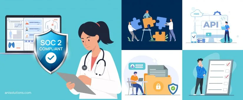 Article cover: SOC 2 Compliance for EHR Integration Vendors: What Healthcare Buyers Should Verify