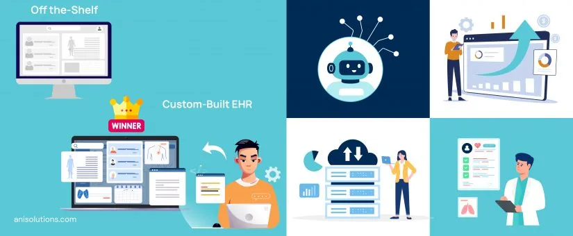 Article cover: Custom-Built EHR vs Off-the-Shelf EHR: Why Custom Wins Every Time