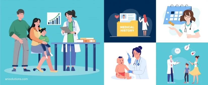 Article cover: Pediatric EHR Development: Growth Charts, Immunization, & Clinical Workflows