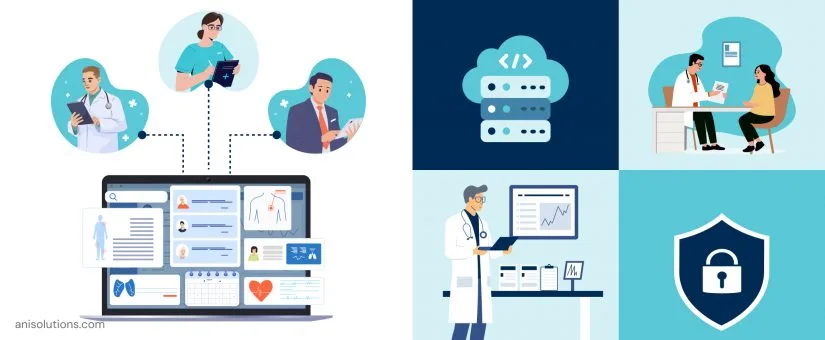 Article cover: Key Stakeholders That Benefit From Custom EHR Development