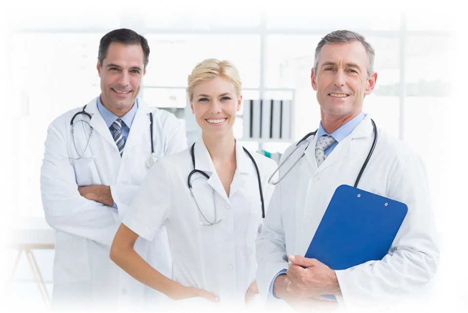 Healthcare software dashboard illustration