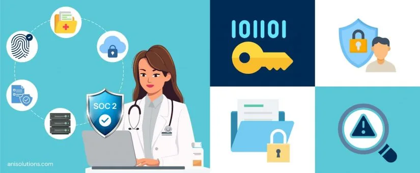 Article cover: EHR Security Best Practices: SOC2 & Zero Trust Implementation