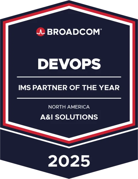 Broadcom 2025 North America DevOps badge