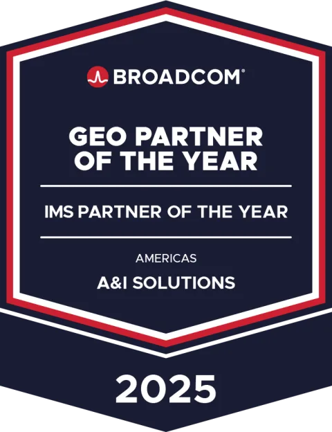 Broadcom 2025 Americas geographic partner badge