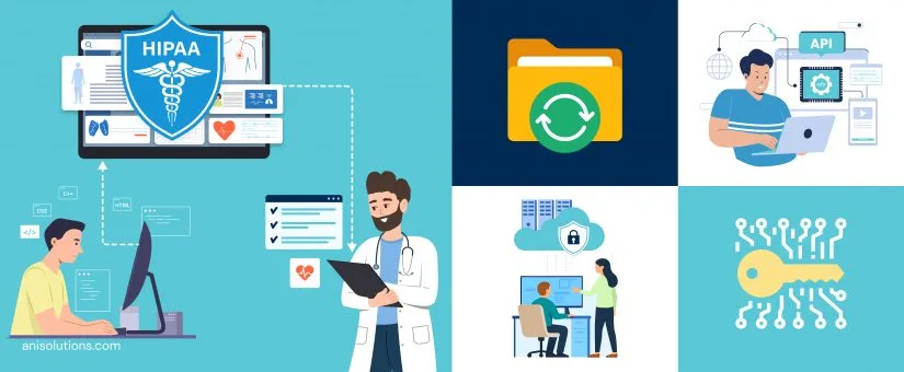 Article cover: Building HIPAA-Compliant EHR from Scratch: Complete Guide
